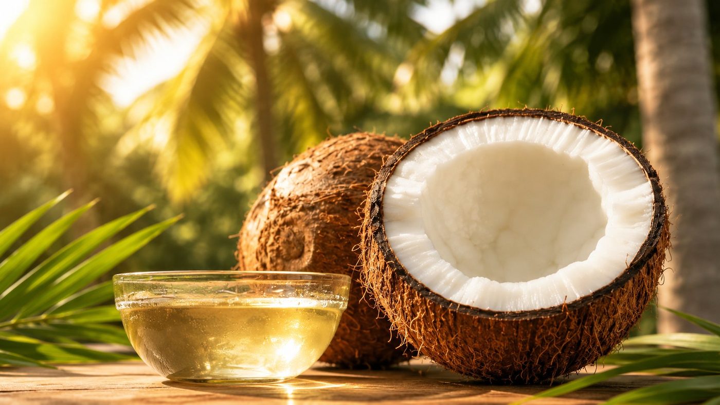 Huile de coco — Produit bio Les Domaines du Terroir