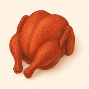 Poulet fumé